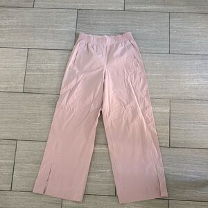 Lululemon stretch woven high rise wide leg pant